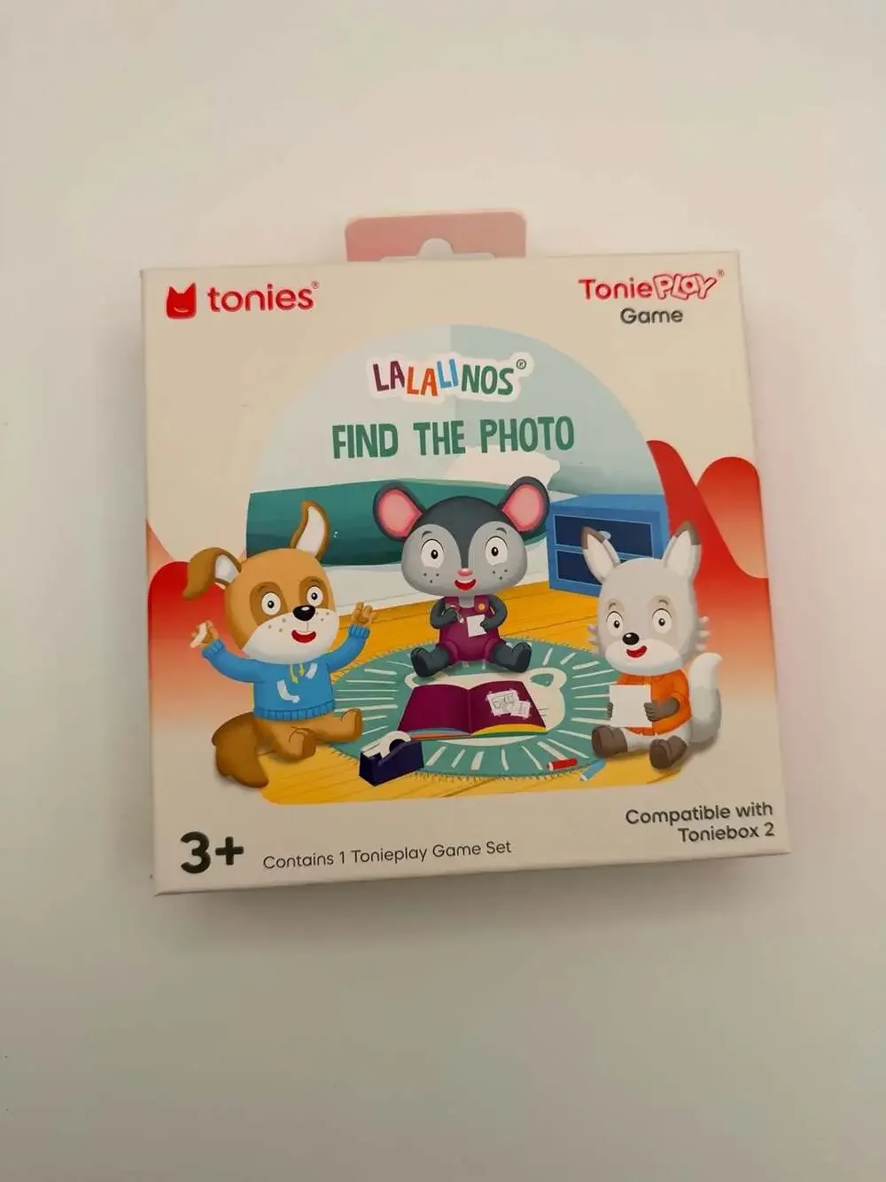 Tonies Tonieplay Lalalinos Find the Photo Game Set (Compatible with Toniebox 2)